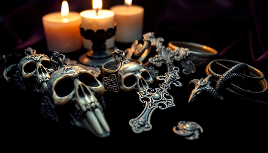 Symbolism in Gothic Jewelry: Skulls, Crosses, and Serpents